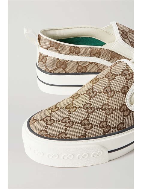 gucci tennis 1977 canvas sneakers|Gucci tennis 1977 price.